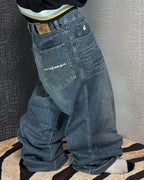 [V0933] Vintage y2k / 2000s Rocawear blaue baggy jeans