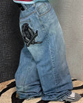 [V0947] Vintage y2k / 2000s DNGRS blaue baggy jeans