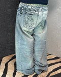 [V0900] Vintage y2k / 2000s Billabong blaue baggy jeans