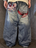 [V0860de] Vintage y2k Artful Dodger blaue baggy jeans