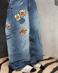 [V0957] Vintage y2k / 2000s Southpole blaue baggy jeans