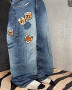 [V0957] Vintage y2k / 2000s Southpole blaue baggy jeans