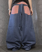 [V0855de] Vintage y2k Townz blaue baggy jeans