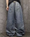 [V0946] Vintage y2k / 2000s DNGRS marineblaue baggy jeans