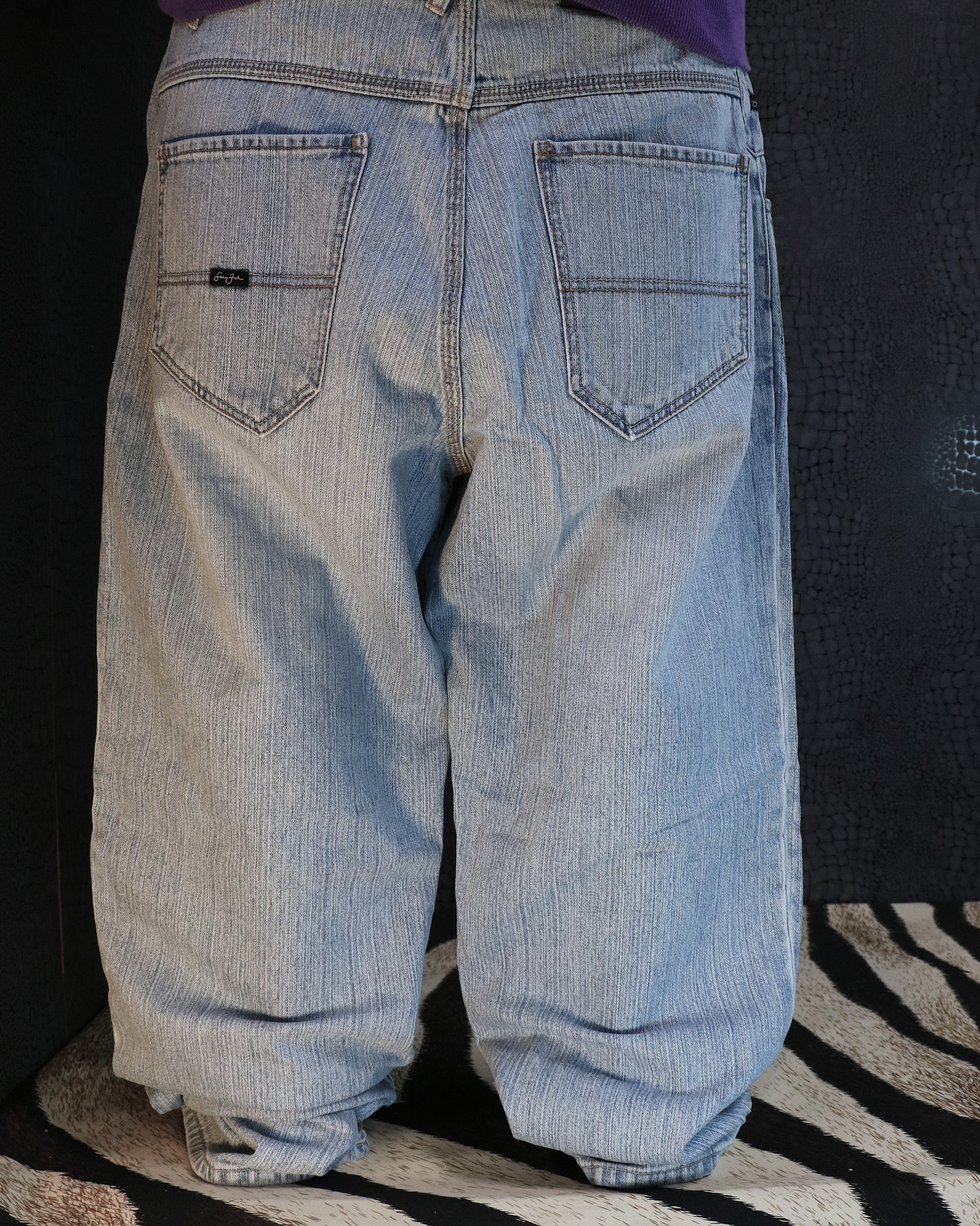 [V0871] Vintage y2k Sean John blaue baggy jeans