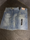[V0148de] Vintage seltene Southpole y2k / 2000s blaue baggy jeans shorts (Gold Tab)