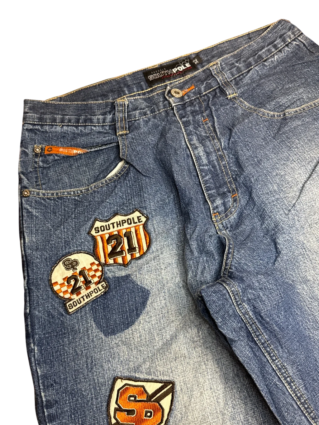 [V0957] Vintage y2k / 2000s Southpole blaue baggy jeans