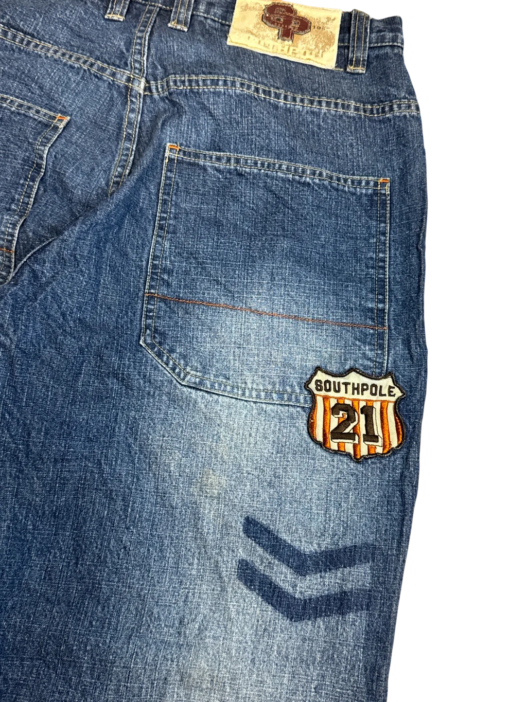 [V0957] Vintage y2k / 2000s Southpole blaue baggy jeans