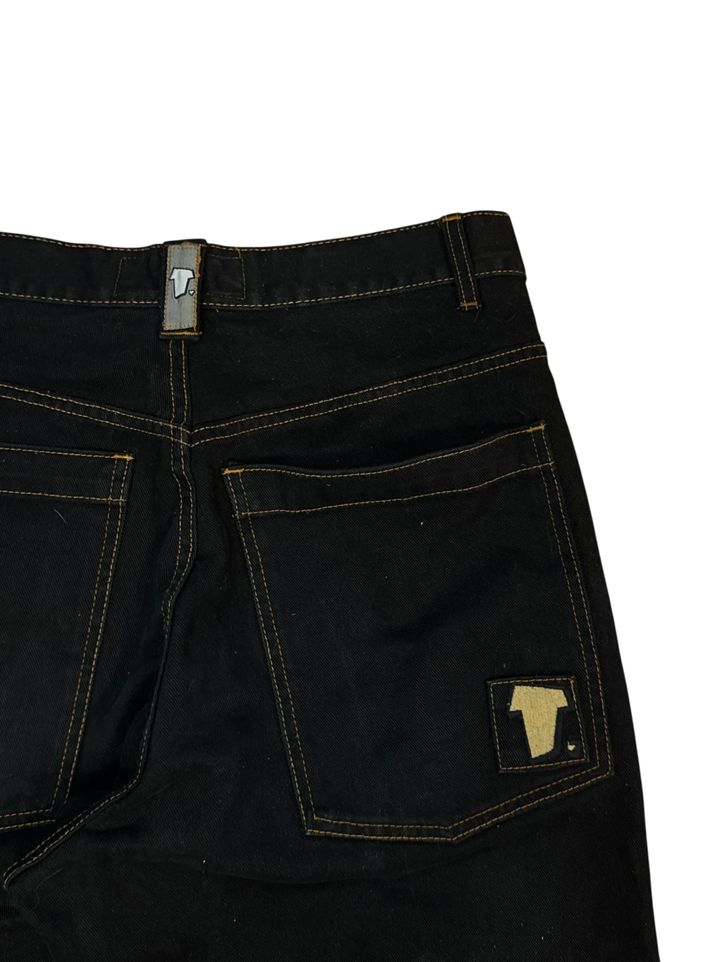 [V0916] Vintage y2k / 2000s Freeman T. Porter schwarze baggy jeans