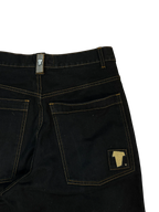 [V0916] Vintage y2k / 2000s Freeman T. Porter schwarze baggy jeans