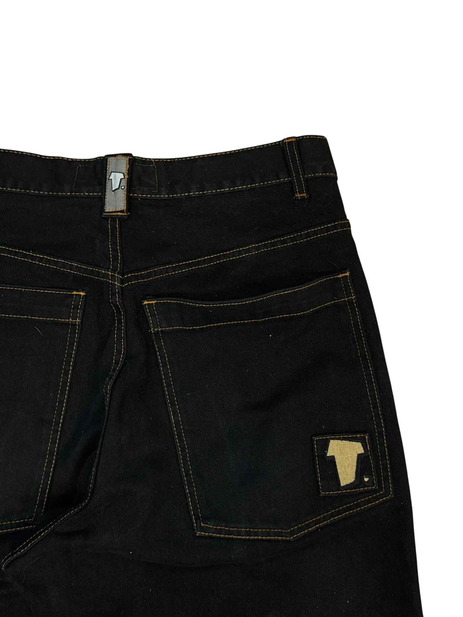 [V0916] Vintage y2k / 2000s Freeman T. Porter schwarze baggy jeans