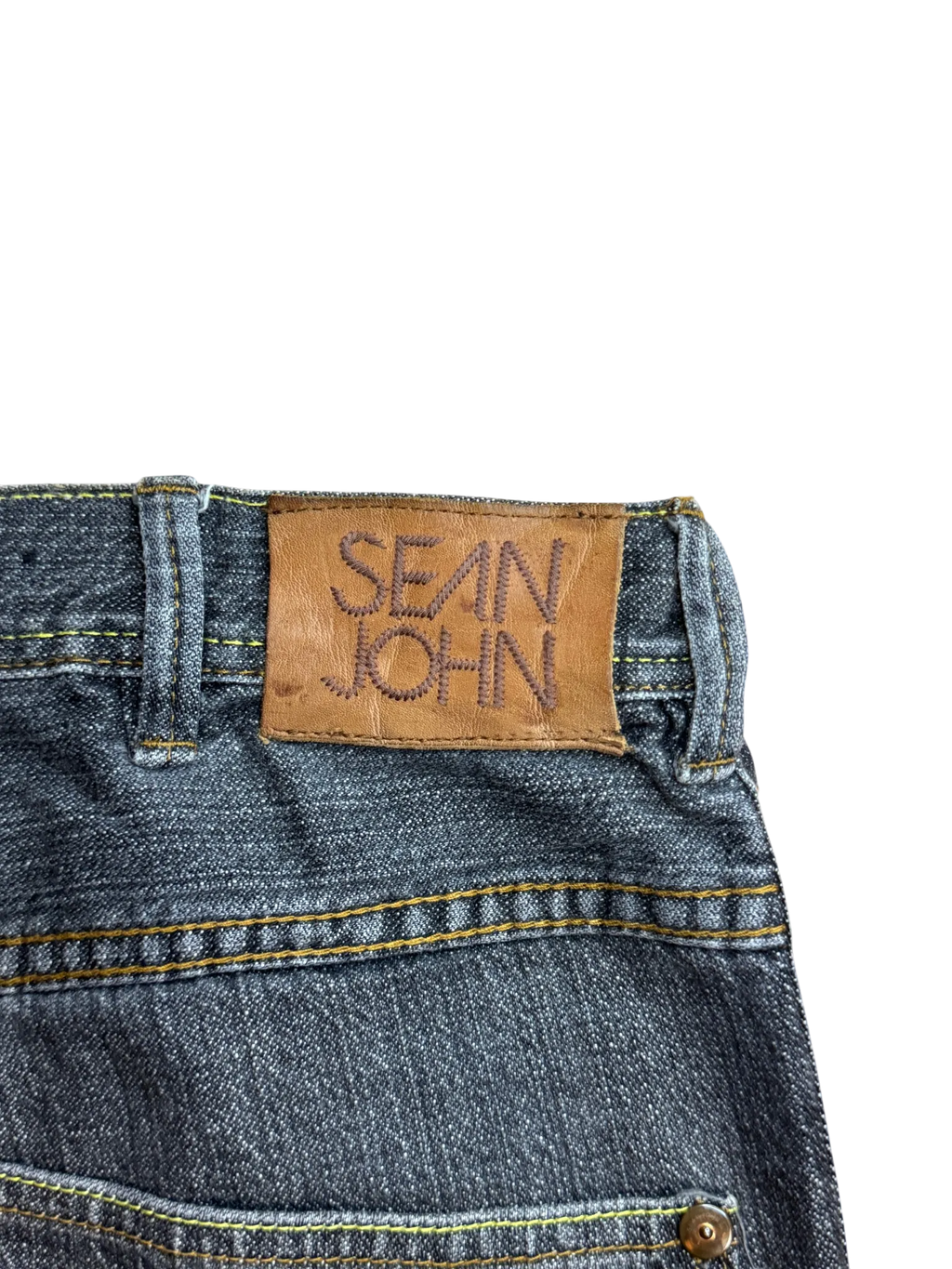 [V0926] Vintage y2k / 2000s Sean John graue baggy jeans