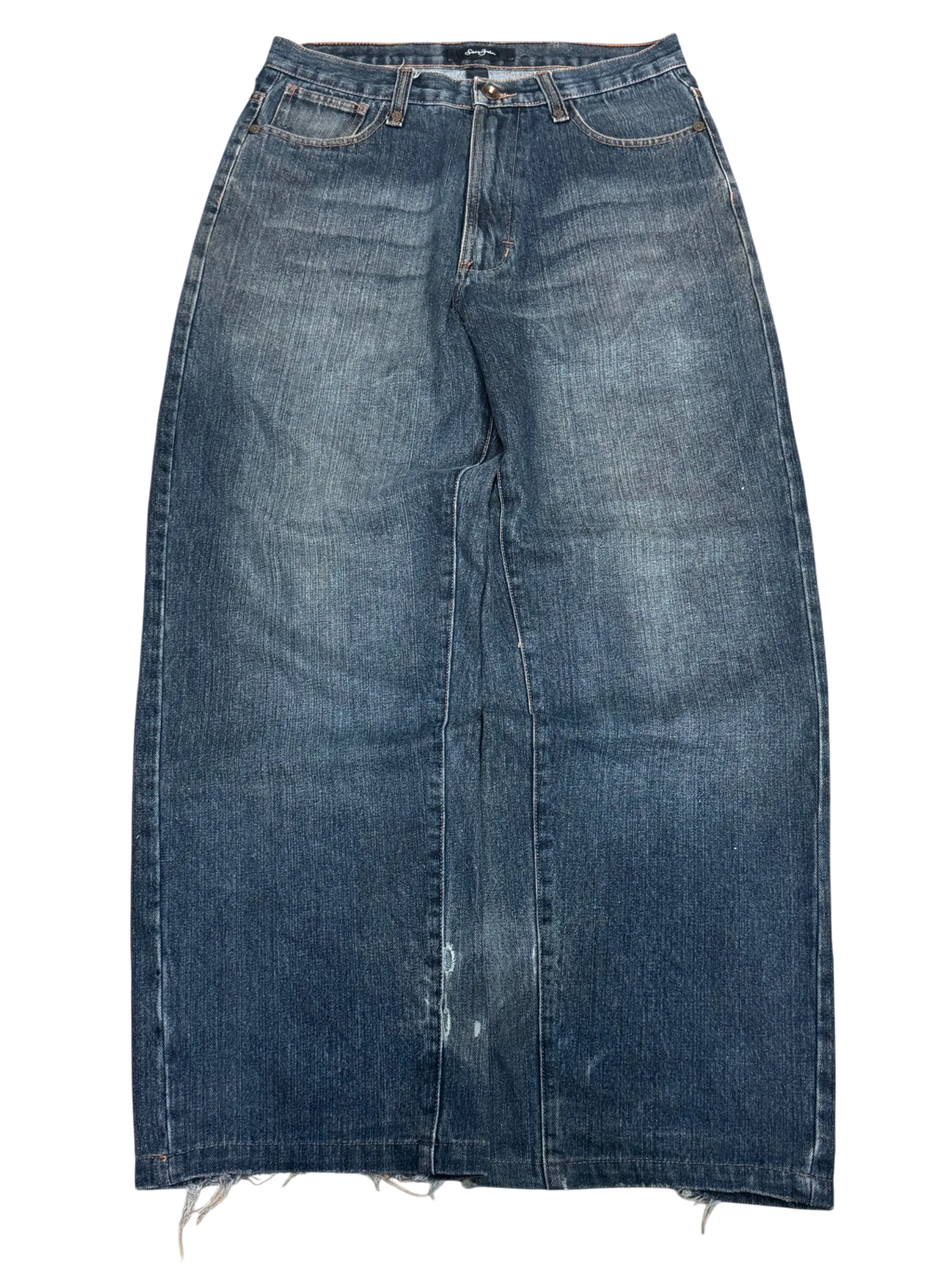 [V0927] Vintage y2k / 2000s Sean John marineblaue baggy jeans