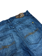 [V0924] Vintage y2k / 2000s Phat Farm marineblaue baggy jeans