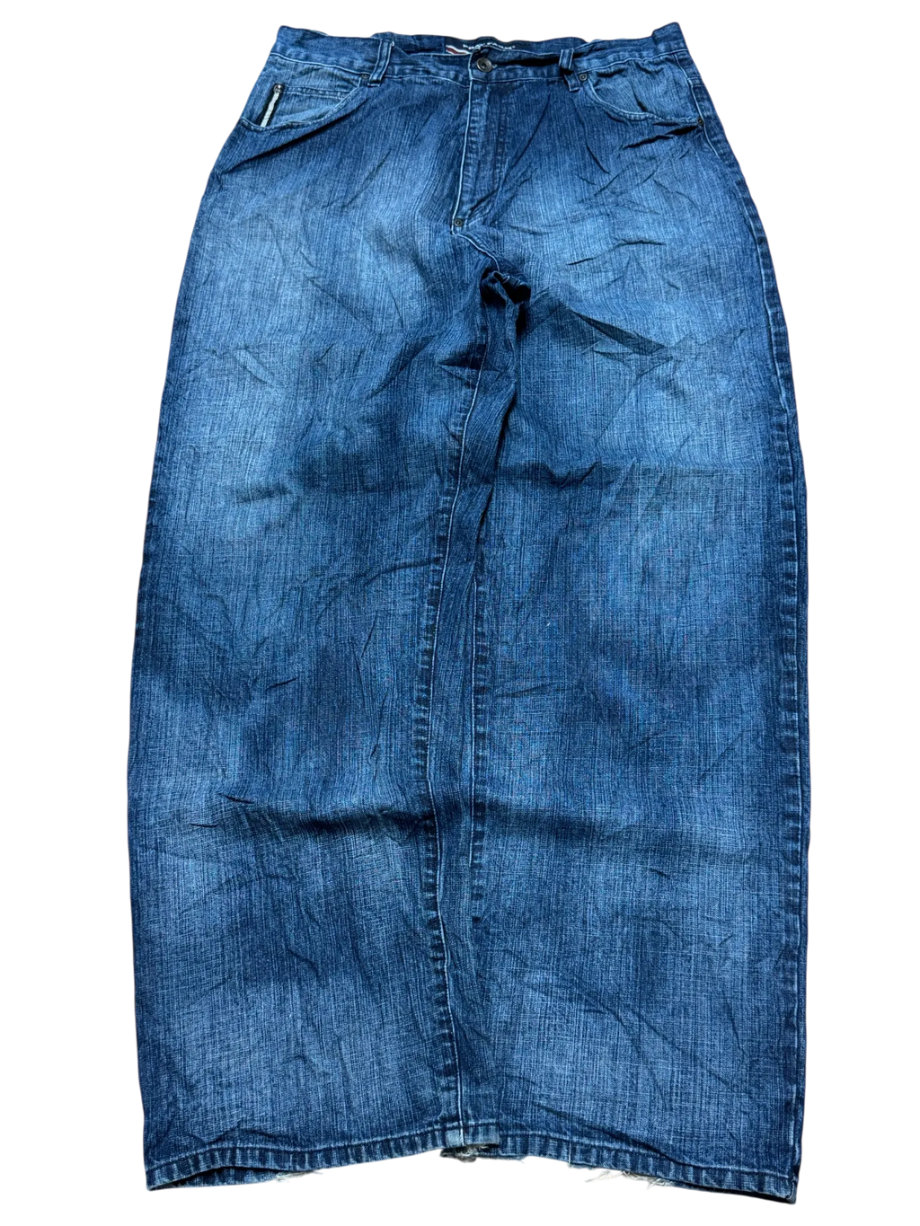 [V0924] Vintage y2k / 2000s Phat Farm marineblaue baggy jeans