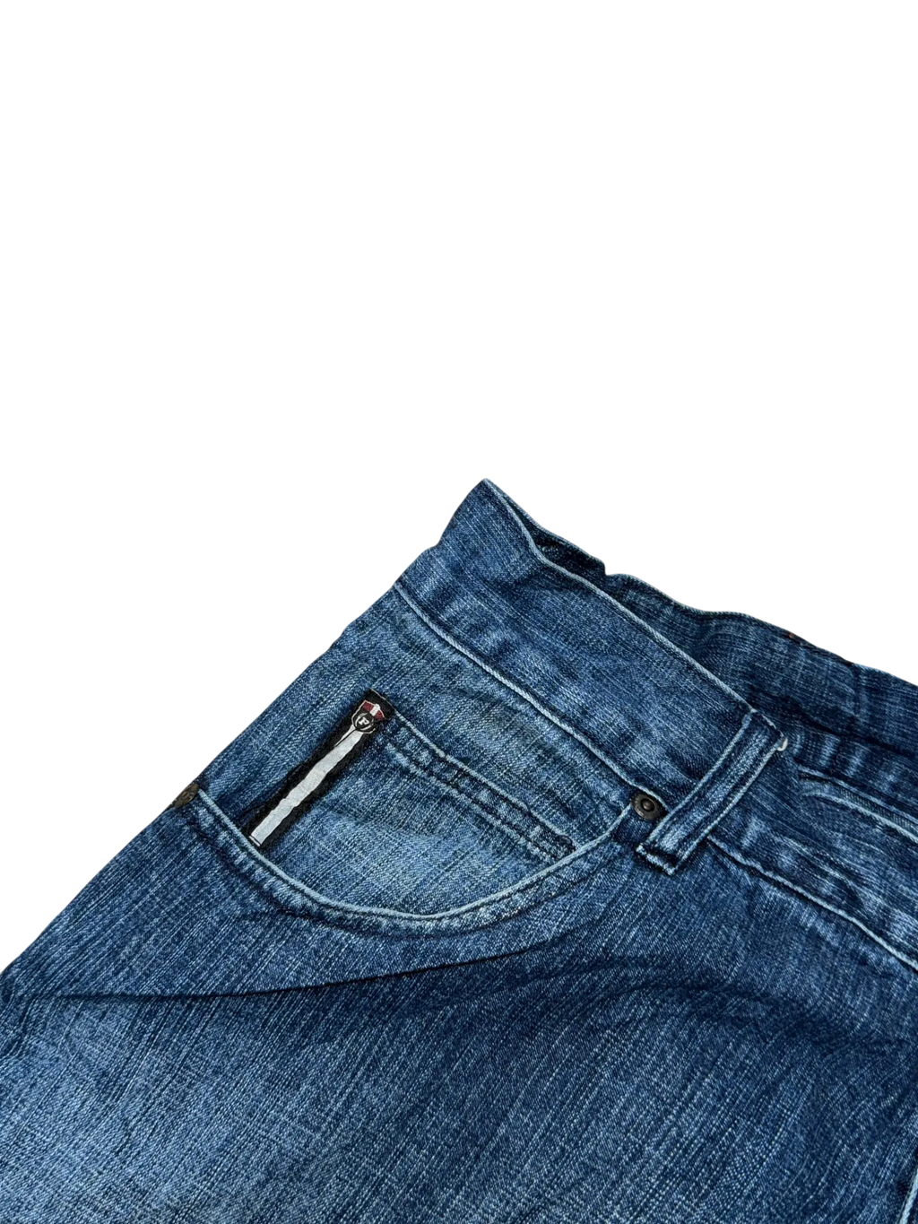 [V0924] Vintage y2k / 2000s Phat Farm marineblaue baggy jeans