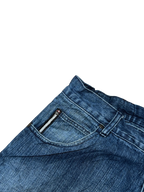 [V0924] Vintage y2k / 2000s Phat Farm marineblaue baggy jeans