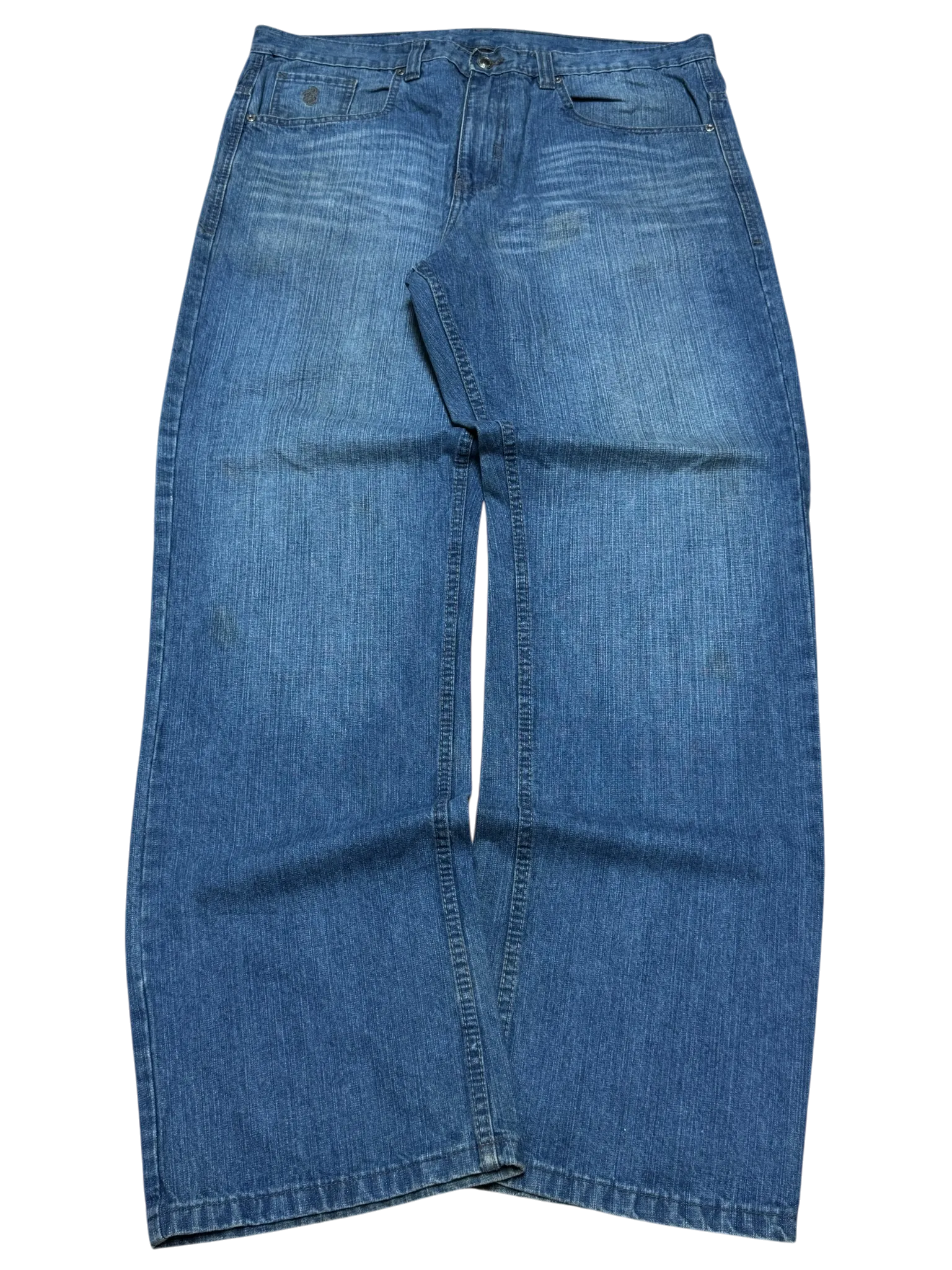 [V0931] Vintage y2k / 2000s Rocawear blaue baggy jeans