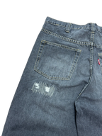 [V0907] Vintage y2k / 2000s Swagger graue baggy jeans