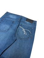 [V0931] Vintage y2k / 2000s Rocawear blaue baggy jeans