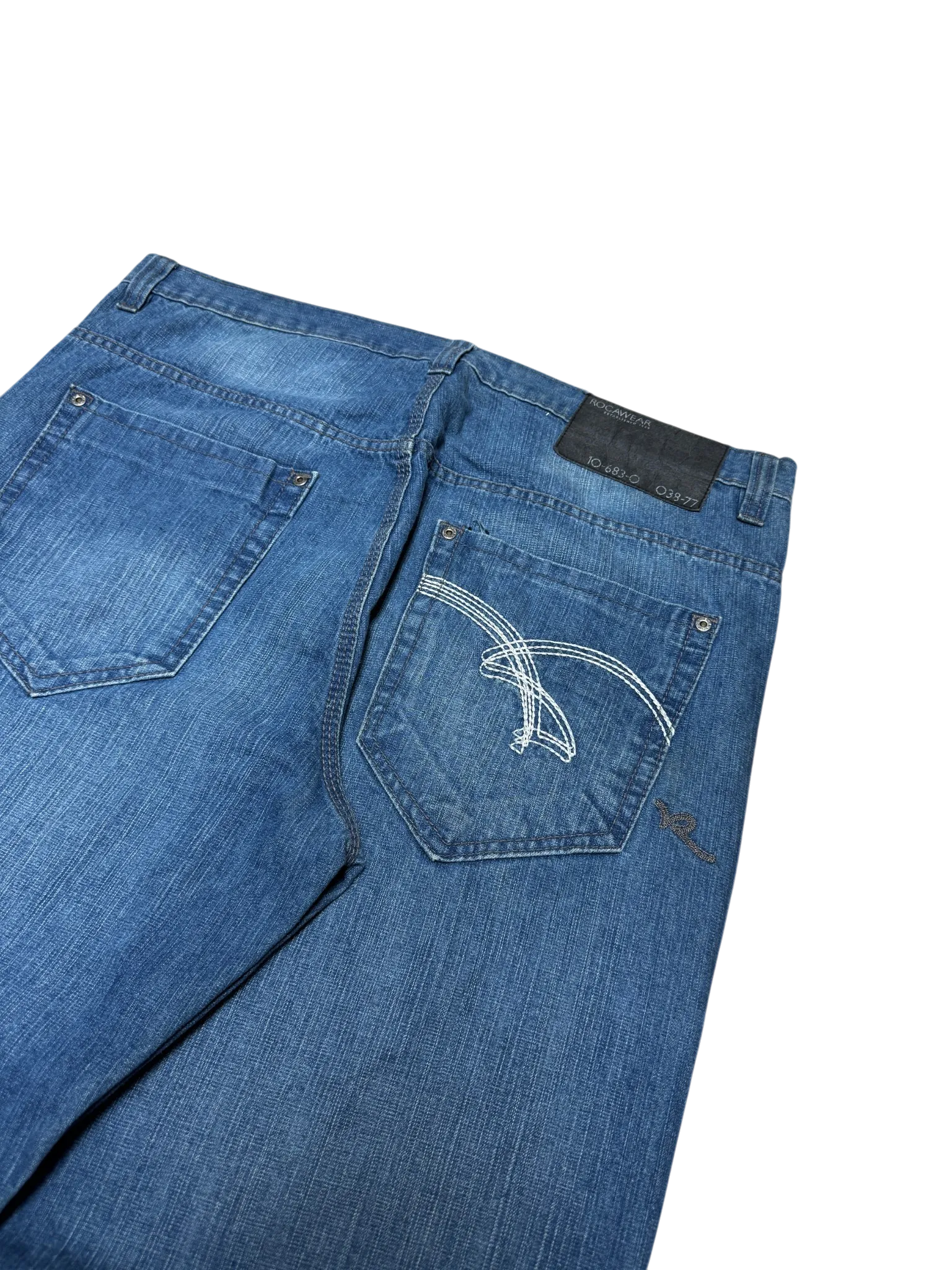 [V0931] Vintage y2k / 2000s Rocawear blaue baggy jeans