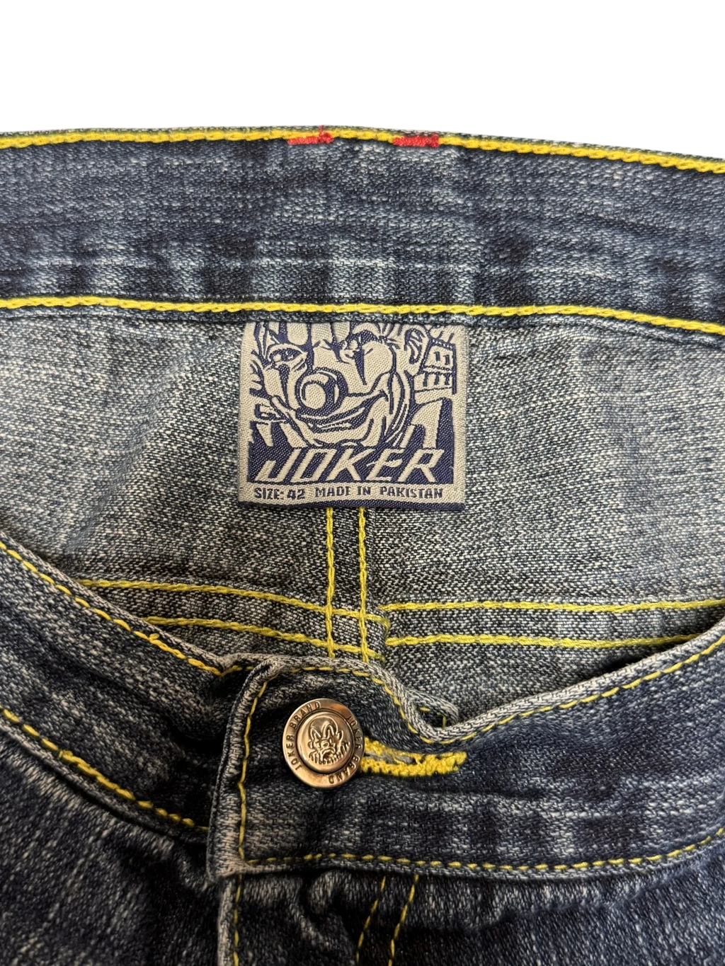 [V0898] Vintage y2k / 2000s Joker blaue baggy jeans