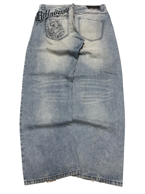 [V0900] Vintage y2k / 2000s Billabong blaue baggy jeans