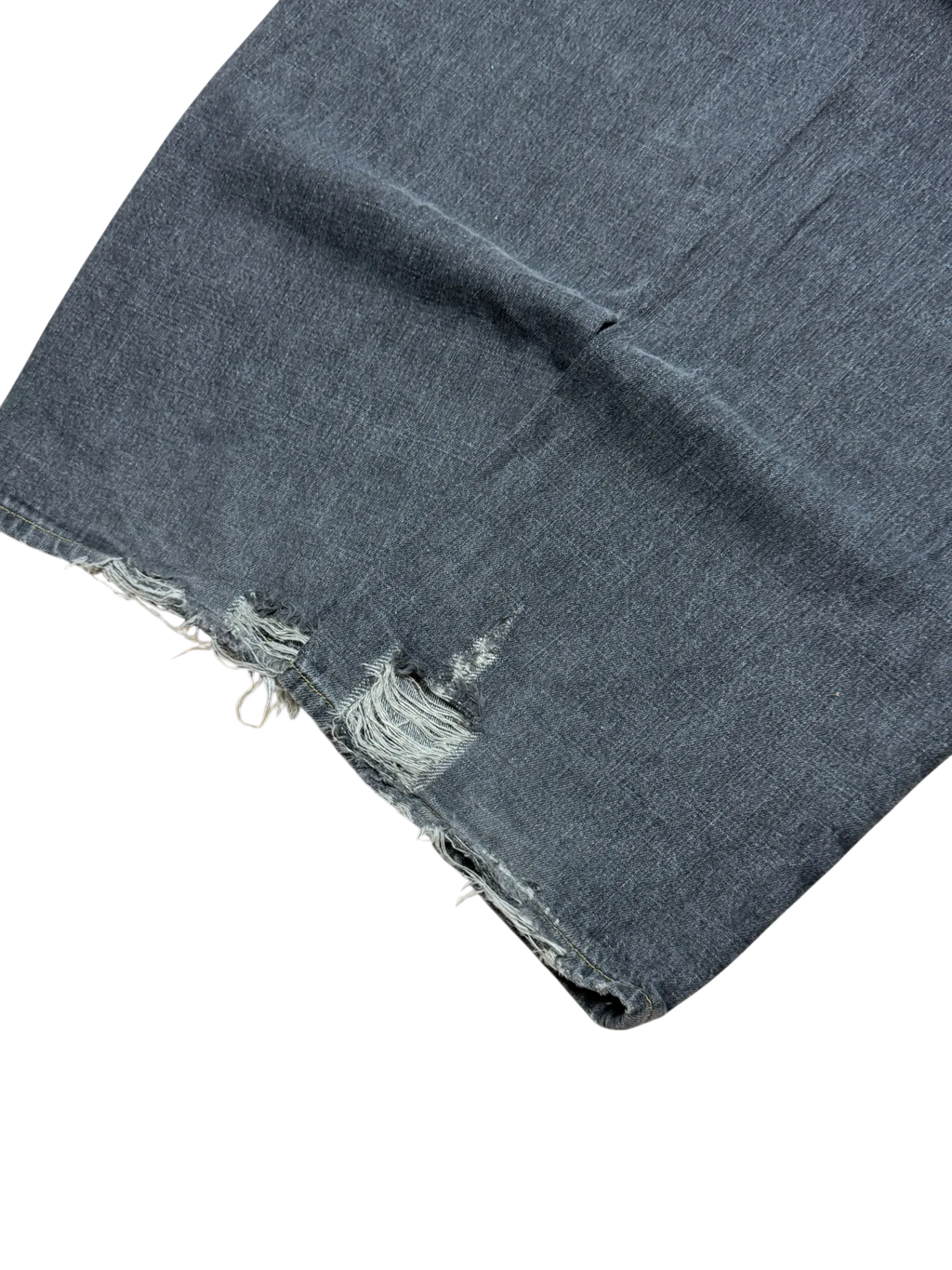 [V0907] Vintage y2k / 2000s Swagger graue baggy jeans
