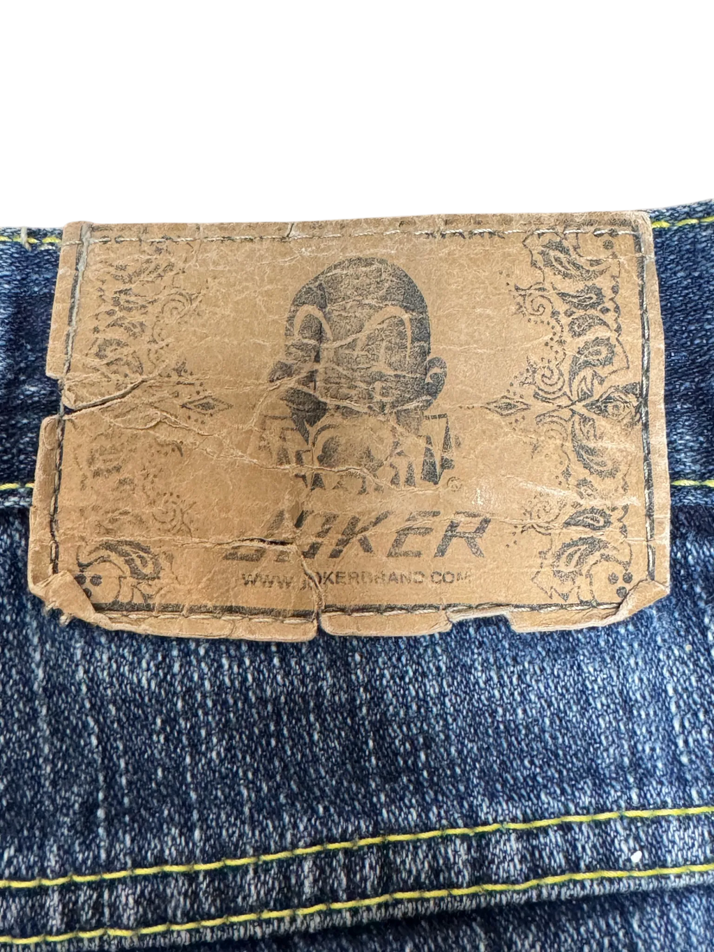 [V0898] Vintage y2k / 2000s Joker blaue baggy jeans
