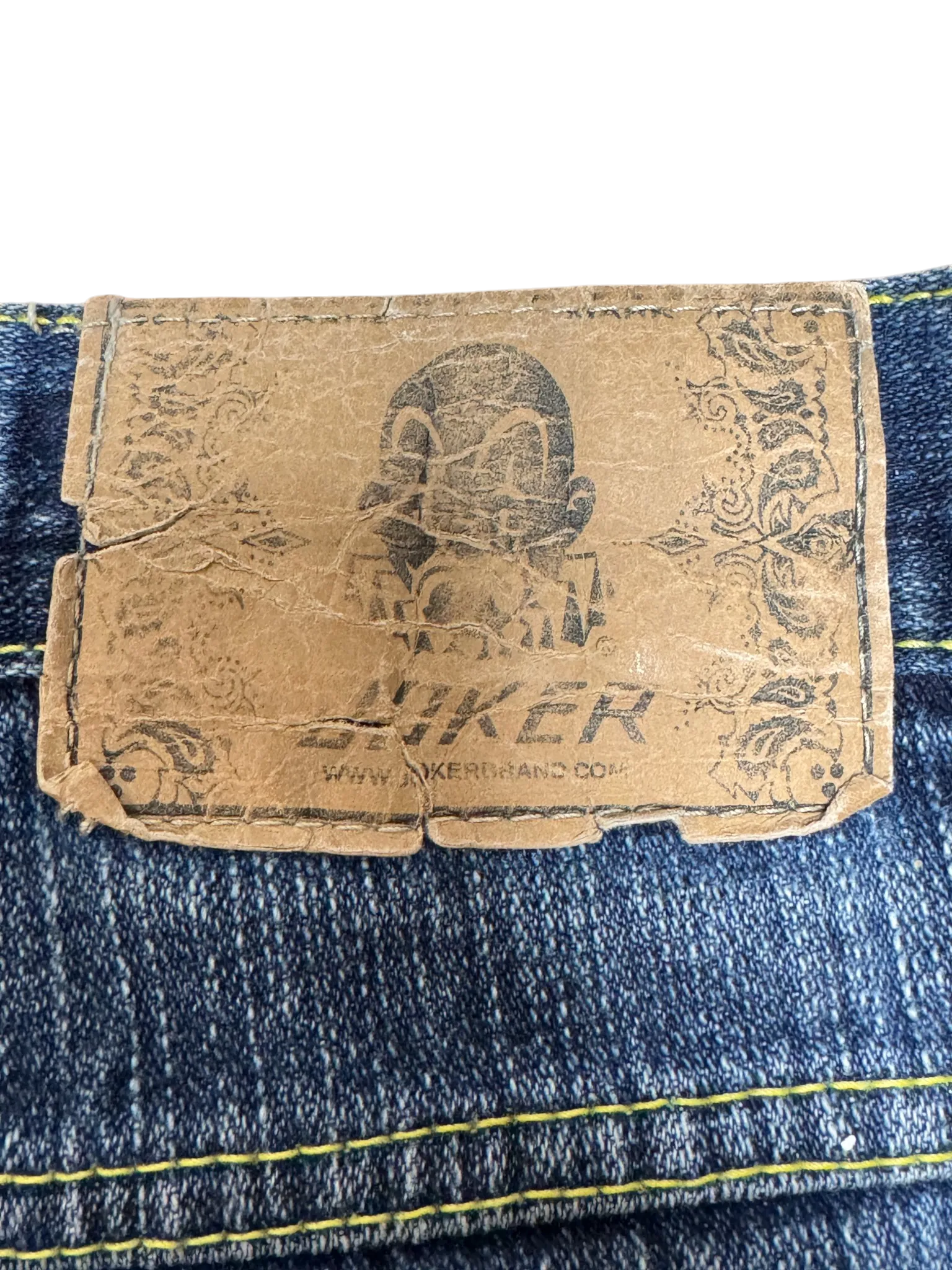 [V0898] Vintage y2k / 2000s Joker blaue baggy jeans