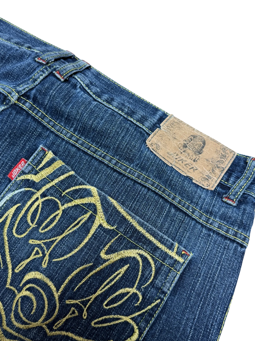 [V0898] Vintage y2k / 2000s Joker blaue baggy jeans