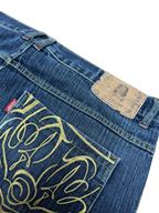[V0898] Vintage y2k / 2000s Joker blaue baggy jeans