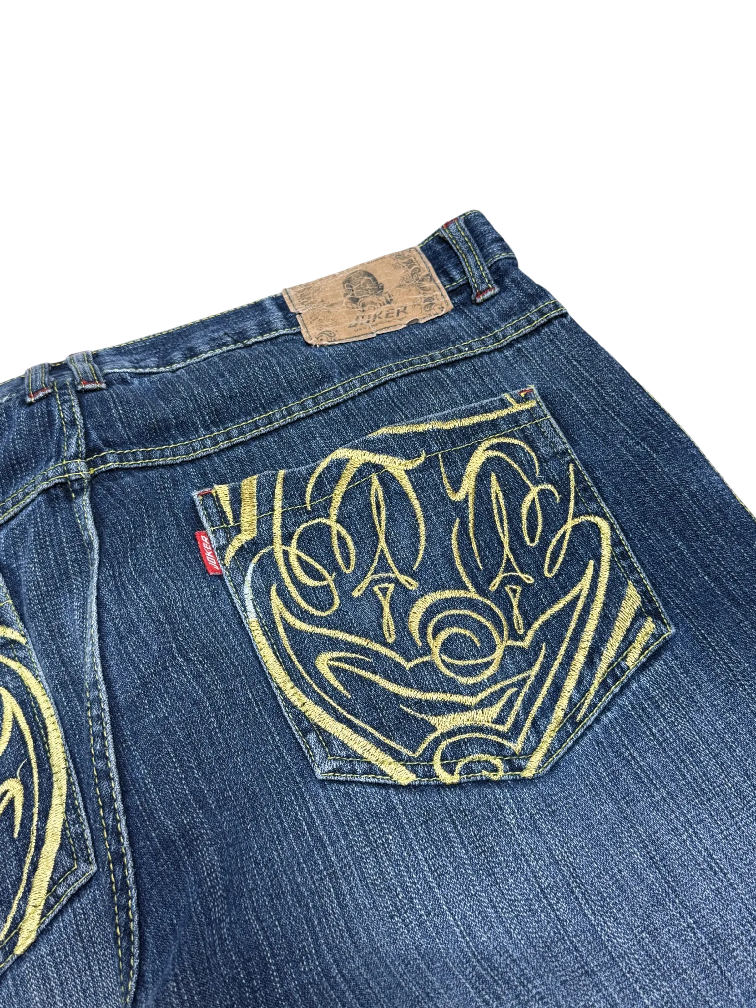 [V0898] Vintage y2k / 2000s Joker blaue baggy jeans