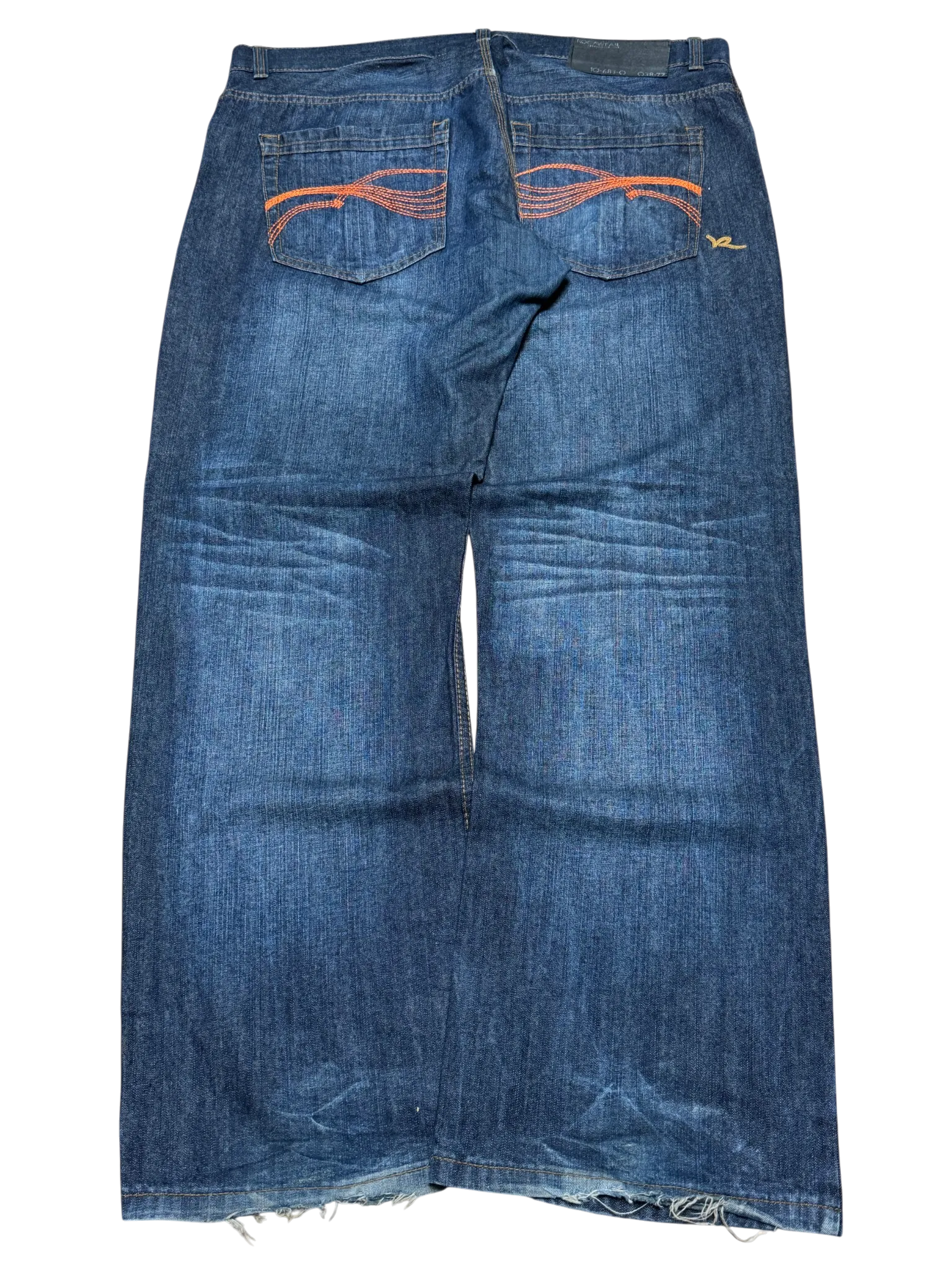 [V0935] Vintage y2k / 2000s Rocawear marineblaue baggy jeans