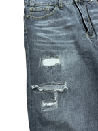 [V0907] Vintage y2k / 2000s Swagger graue baggy jeans
