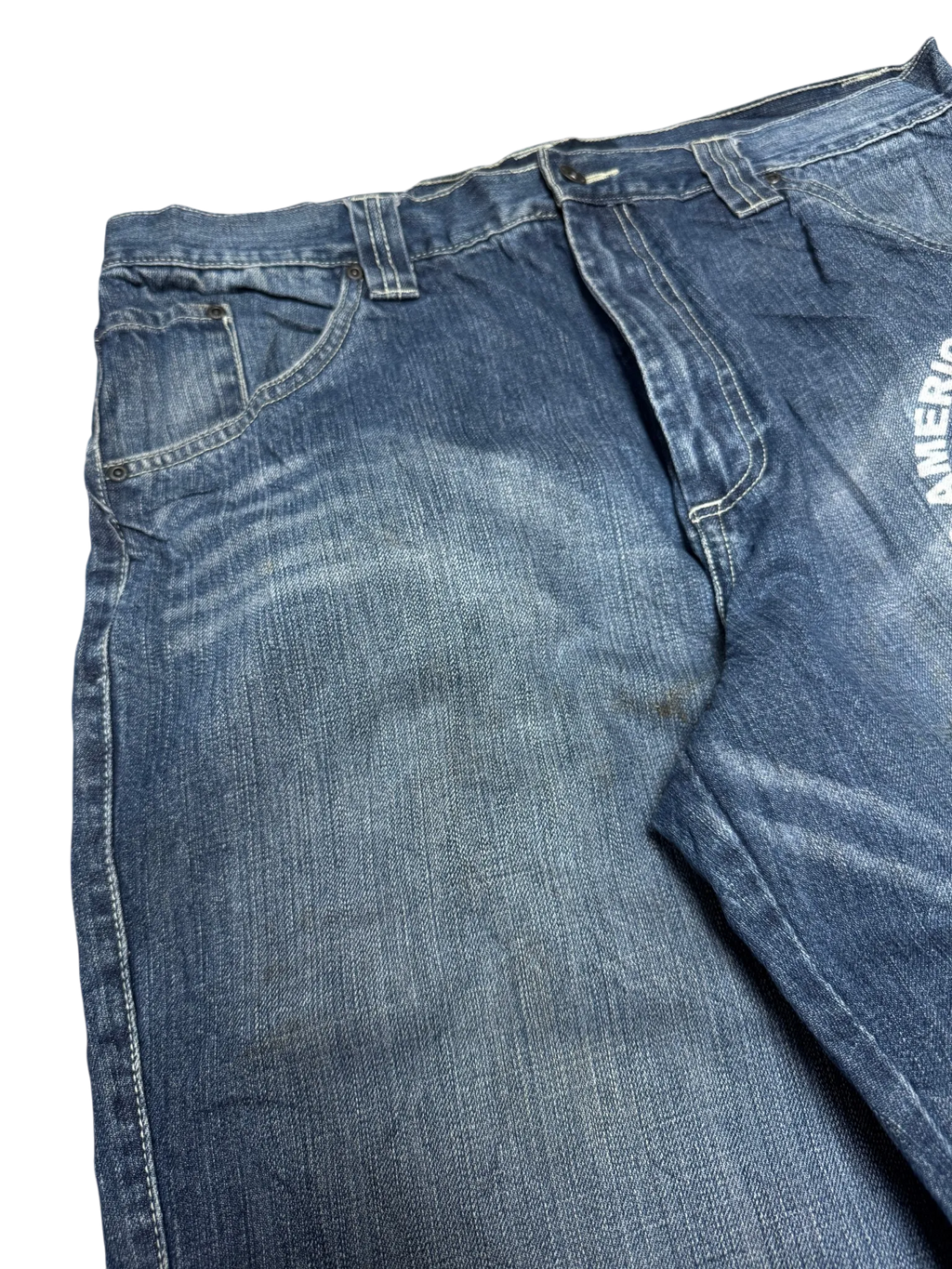 [V0925] Vintage y2k / 2000s Phat Farm blaue baggy jeans