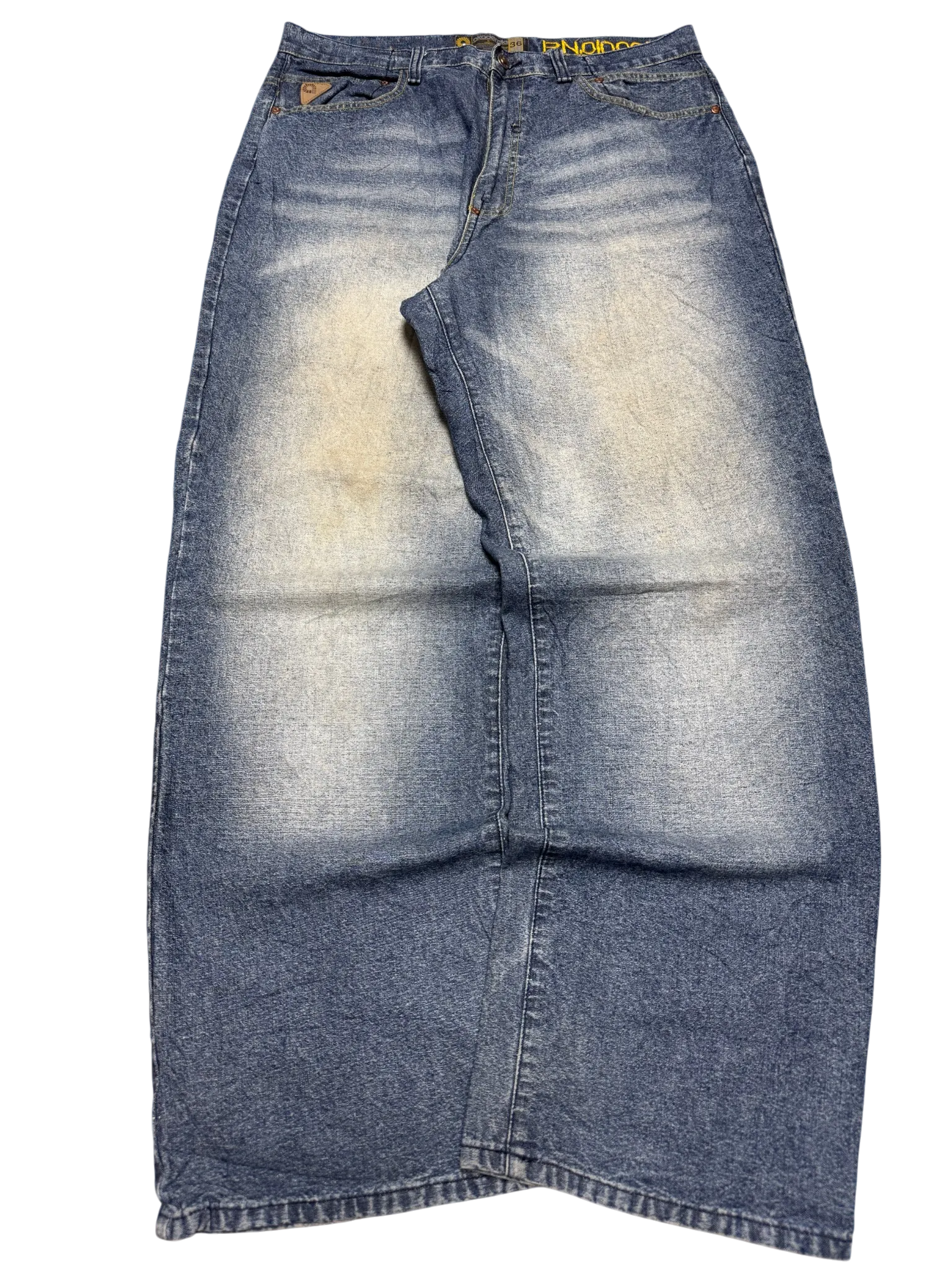 [V0897] Vintage y2k / 2000s Akademiks blaue baggy jeans