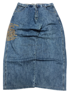 [V0928] Vintage y2k / 2000s Pelle Pelle blaue baggy jeans