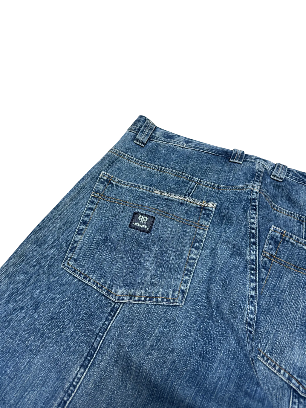 [V0928] Vintage y2k / 2000s Pelle Pelle blaue baggy jeans