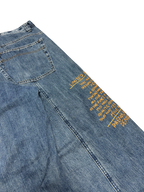 [V0928] Vintage y2k / 2000s Pelle Pelle blaue baggy jeans