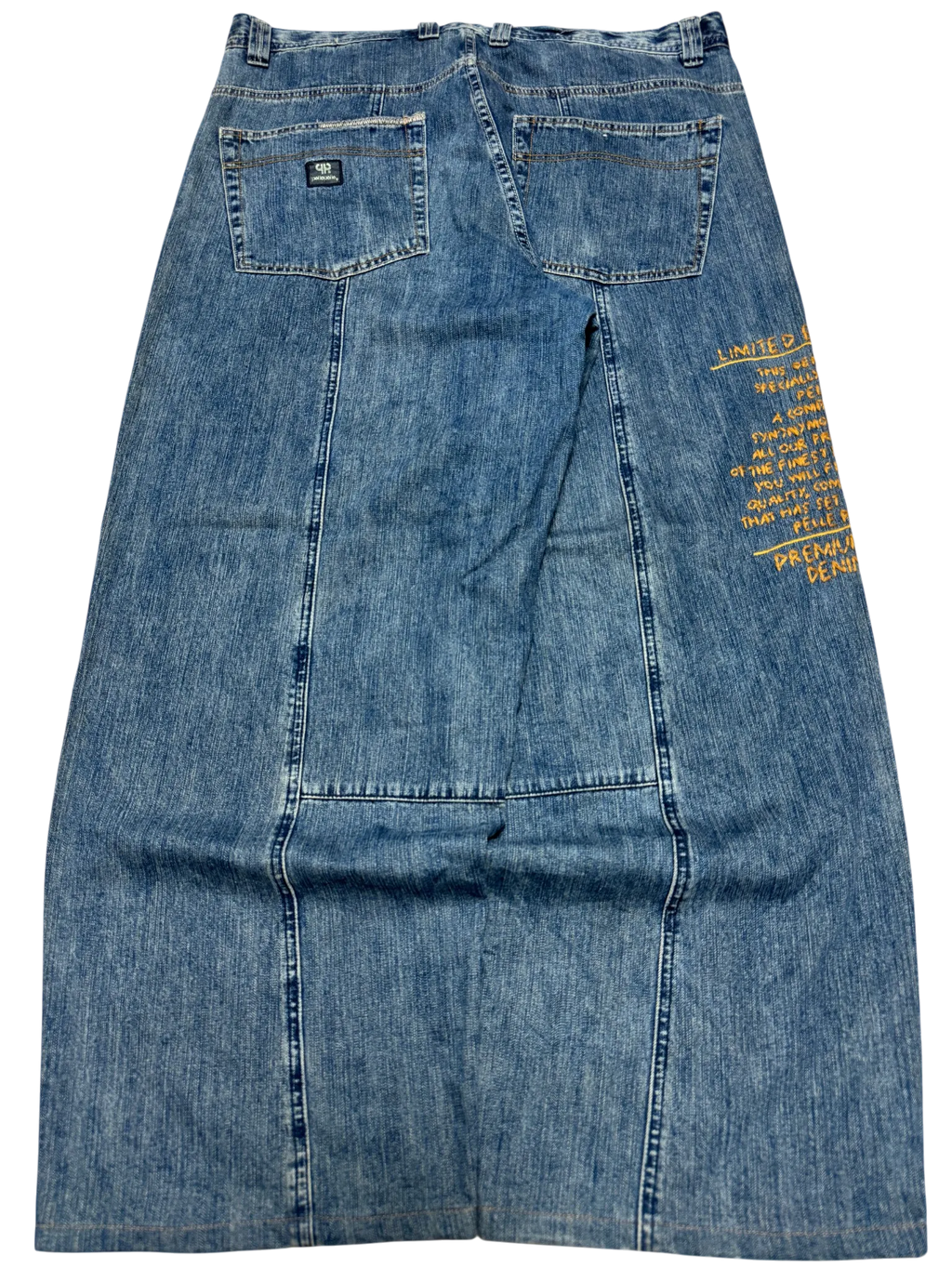 [V0928] Vintage y2k / 2000s Pelle Pelle blaue baggy jeans