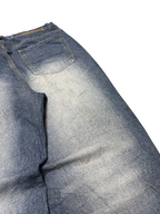 [V0897] Vintage y2k / 2000s Akademiks blaue baggy jeans
