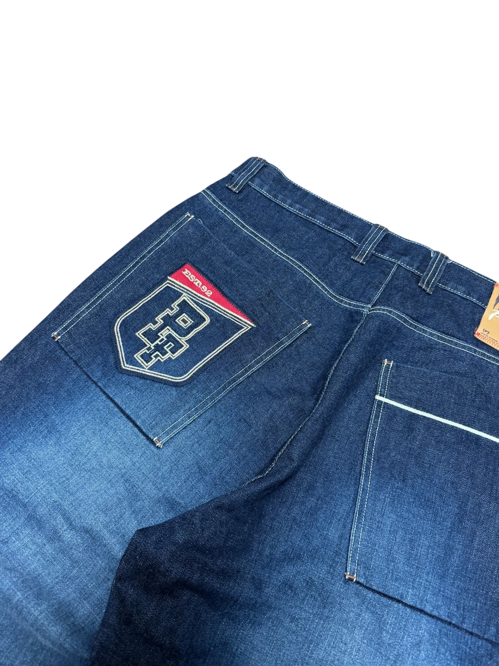[V0923] Vintage y2k / 2000s Phat Farm marineblaue baggy jeans