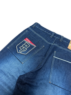 [V0923] Vintage y2k / 2000s Phat Farm marineblaue baggy jeans