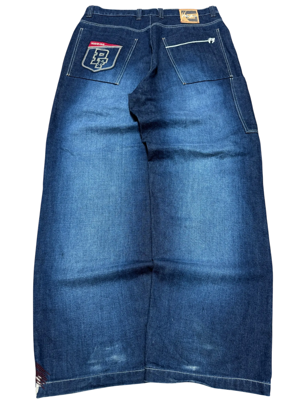 [V0923] Vintage y2k / 2000s Phat Farm marineblaue baggy jeans