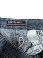 [V0948] Vintage y2k / 2000s Fubu blaue baggy jeans