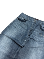 [V0948] Vintage y2k / 2000s Fubu blaue baggy jeans