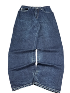 [V0886de] Vintage y2k Southpole marineblaue baggy jeans
