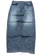 [V0948] Vintage y2k / 2000s Fubu blaue baggy jeans