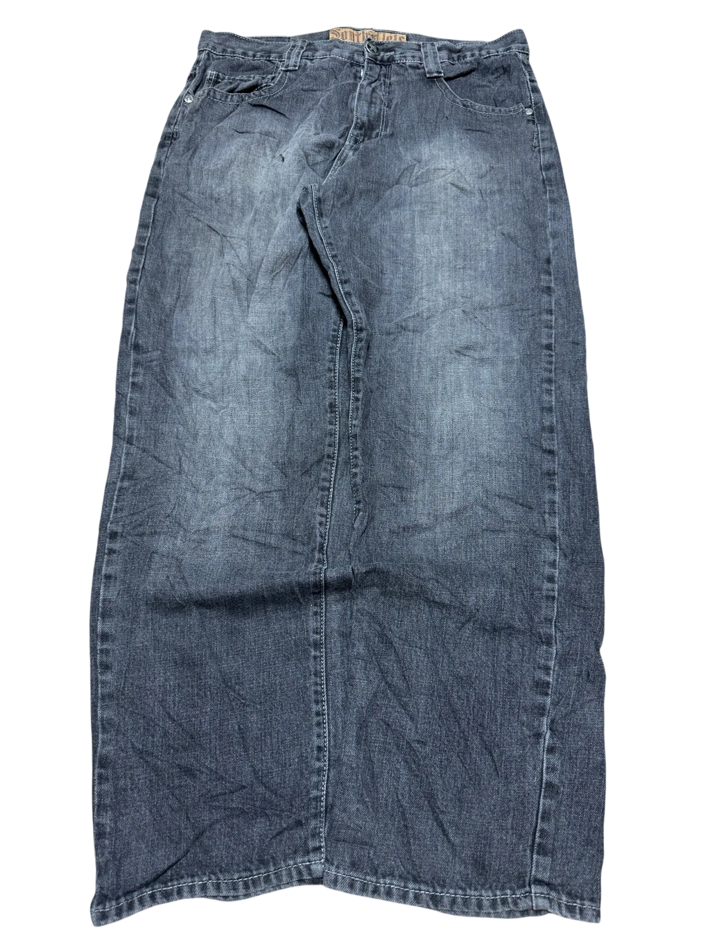 [V0953] Vintage y2k / 2000s Southpole schwarze baggy jeans